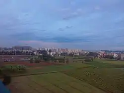 Blick auf Zirakpur