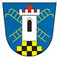 Kunětice (CZ):Gekreuzte Sturmleitern
