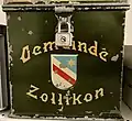 alte Wahlurne aus Zollikon