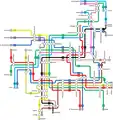 Schematische Netzdarstellung (2012)