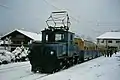 Zug mit Lokomotive 4 (Winterbetrieb)