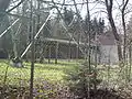 Zuleitung vom Senderhaus zum Sendemast am Sender Riedlingen