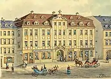 Ehem. Stadtpalais „Zum Kurprinz“ Leipzig, 1749