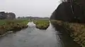 Zusammenfluß Sude-Freiflut und Sude westlich von Brömsenberg