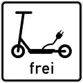 Elektrokleinstfahrzeuge frei