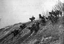 Reitübungen der Offiziere des 2. Pommerschen Ulanen-Regiments Nr. 9 in Demmin