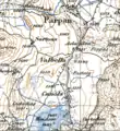 Valbella auf der Siegfriedkarte, um 1900