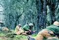 Armenische Soldaten in Bergkarabach 1994