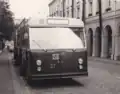 Bern: Wagen 27 am 31. Juli 1974 im Einsatz auf der Linie 12