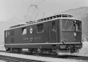 HGe 4/4 1992 um etwa 1970