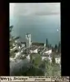 Brissago, vom Eisenbahner Heim, Brenscino. Historisches Bild von L.&nbsp; Wehrli (1940)