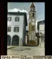 Kirche hinter dem Quai. Historisches Bild von Leo Wehrli (1940)