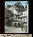 Dorfbrunnen, Ponte Vetro. Aufnahme von Leo Wehrli (1940)