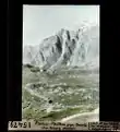 Fibbia-Platten gegen Tremola. Historisches Bild von Leo Wehrli (1949)