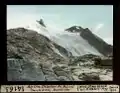 Furcla Surlej, Rundköcher. Historisches Bild von Leo Wehrli (1944)