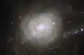 Die Galaxie NGC 7252 aufgenommen vom Hubble-Weltraumteleskop