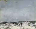Landschaft mit Kutsche