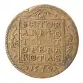 Medaille aus Schloss Skokloster bei Uppsala / Schweden (1570)