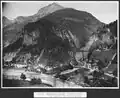 Amsteg im Vordergrund, Foto zwischen 1908 und 1920