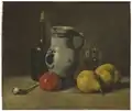 Stillleben mit grauem Krug(1862)