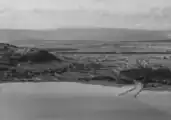 Mündung der Broye in den Neuenburgersee (1954)