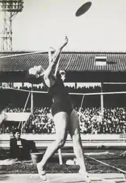 Olympiasiegerin Olga Fikotová(Foto aus dem Jahr&nbsp;1960)