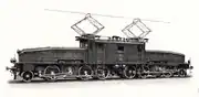 Krokodil-Lokomotive  SBB Ce 6/8 II