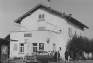 Bahnhofsgebäude, Strassenseite (1964)