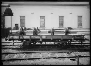 Wagen 68961 ohne Bremserhaus am 14. Juli 1945