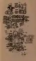 Seite aus dem Pariser Codex