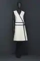 Wickelkleid aus Leinen, 1960 (unbekannter Designer)